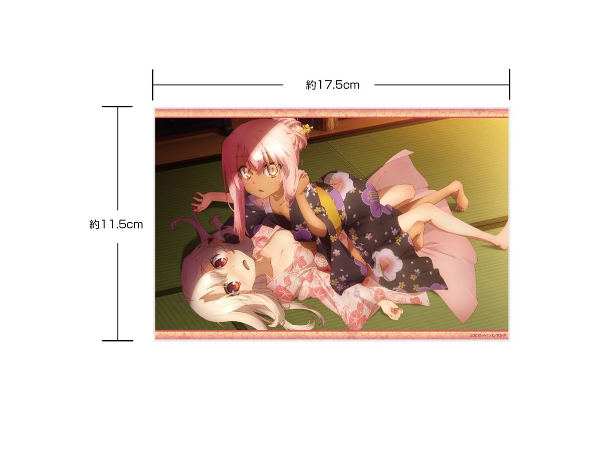 Fate / Kaleid Liner Prisma Illya 2Wei Herz!: Illya And Chloe Yukata Magic Supply Acrylic Art Stand