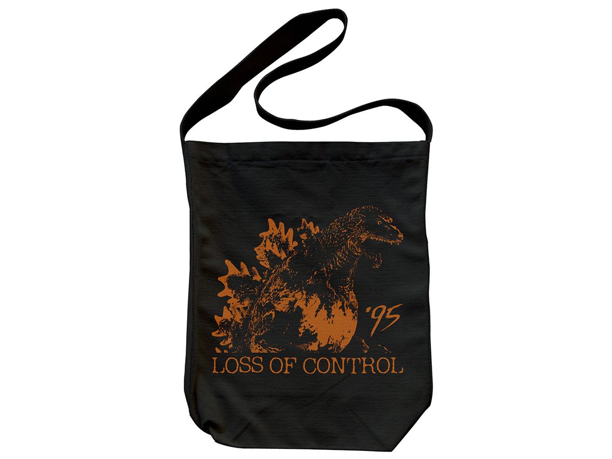 Godzilla: Burning Godzilla Shoulder Tote / Black