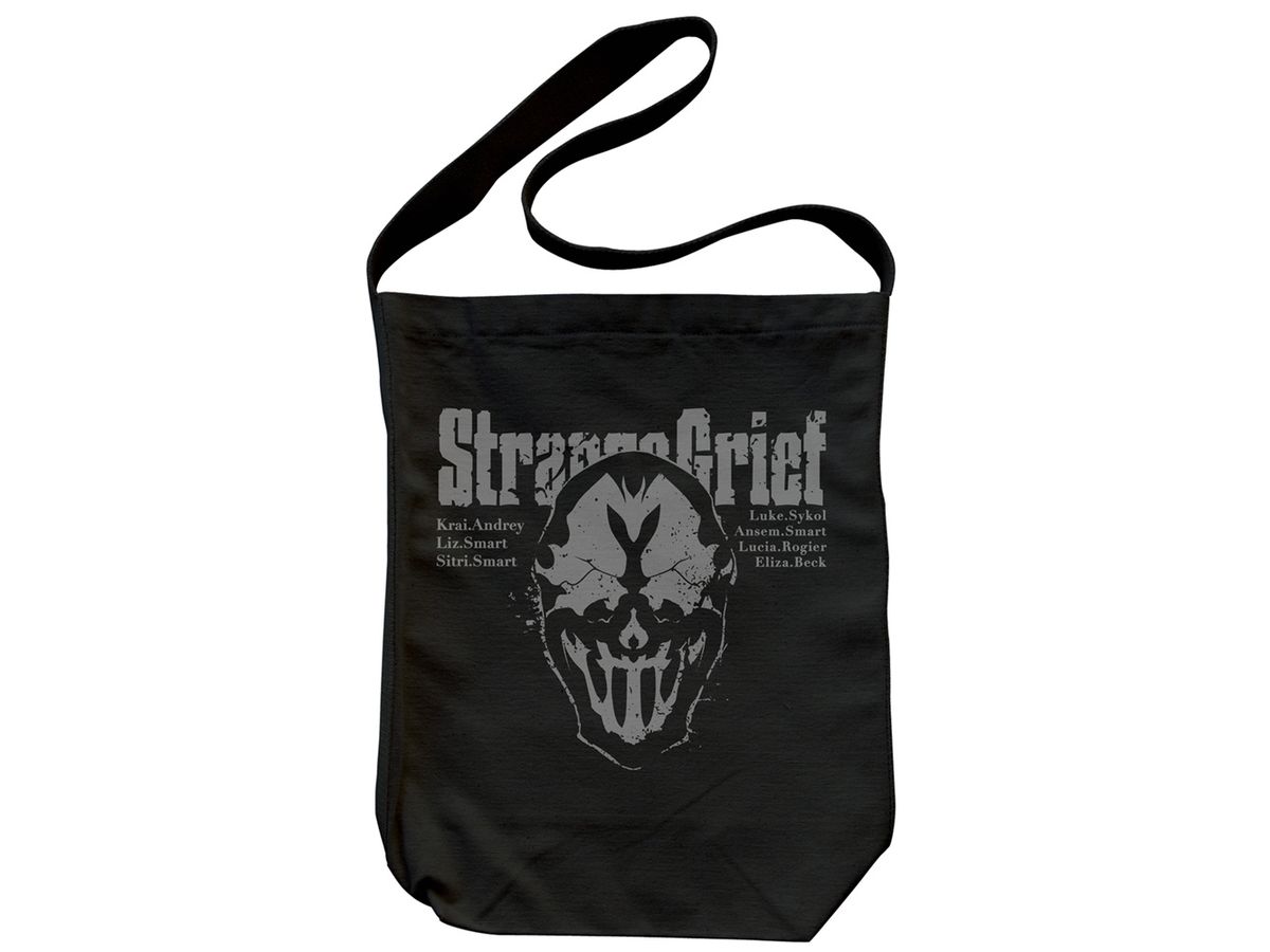 The Grieving Ghost Wants To Retire: Strange Grief Shoulder Tote / Black