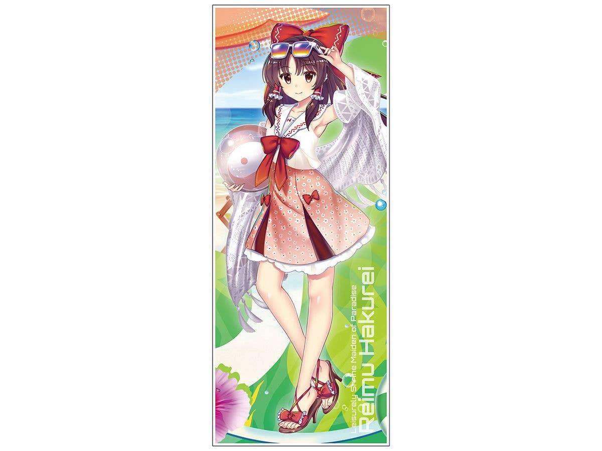 Touhou Lostword: [Paradise's Leisurely Shrine Maiden] Hakurei Reimu Hybrid Face Towel