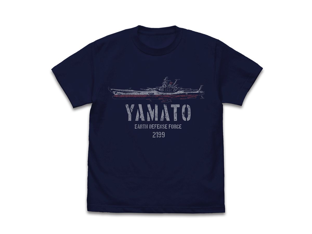 Space Battleship Yamato T-Shirt / Navy-M