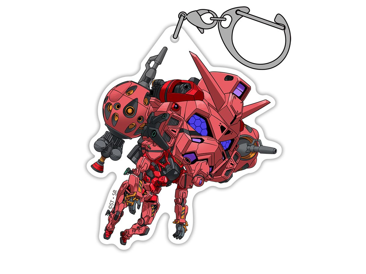 Mobile Suit Gundam GQuuuuuuX: Red Gundam Acrylic Tsumamare