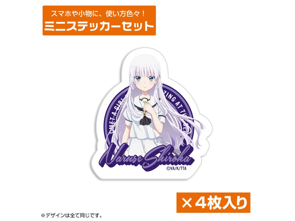 Tv Anime Summer Pockets: Shiroha Naruse Mini Sticker Set