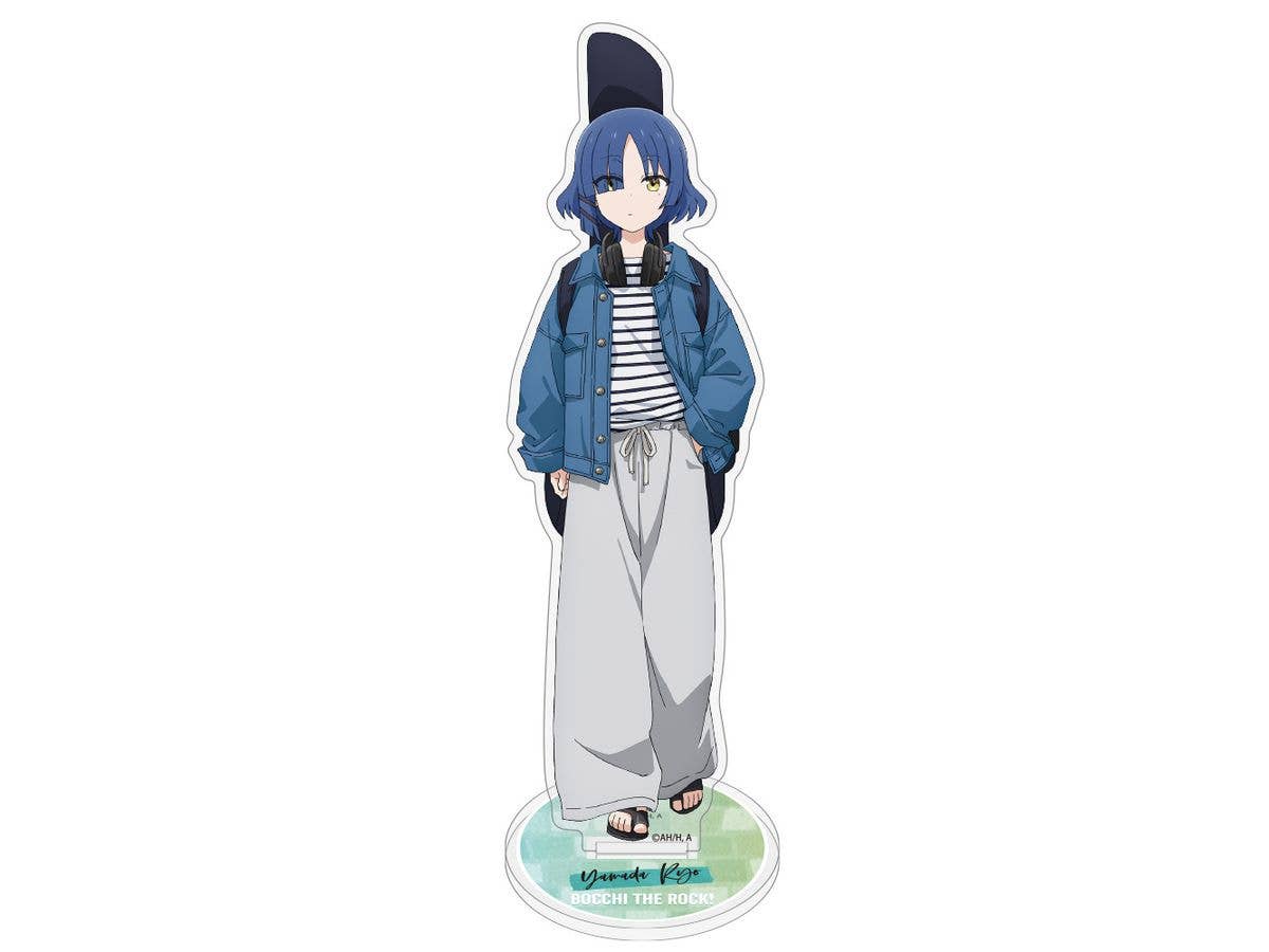 Anime Bocchi The Rock!: Ryo Yamada Acrylic Stand Street Fashion Ver.