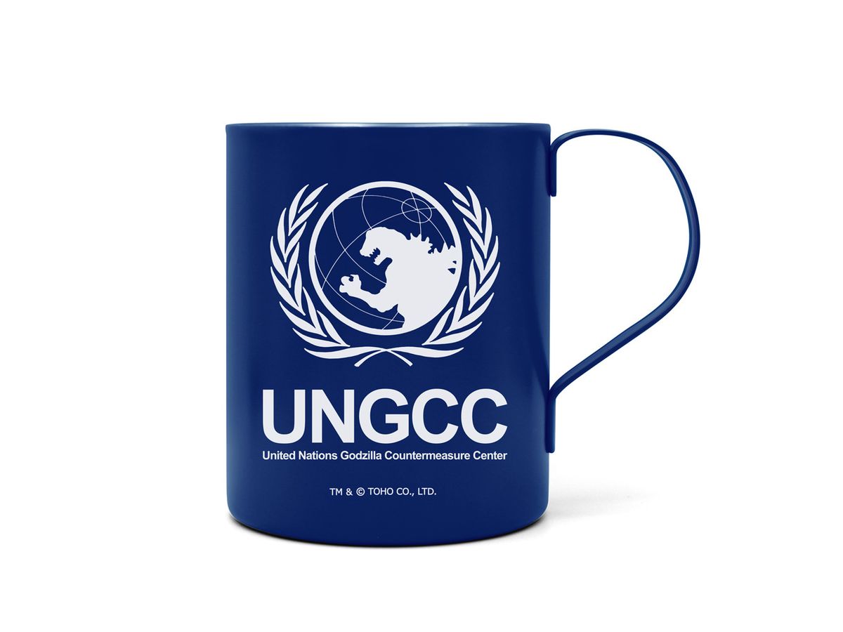 Godzilla: United Nations G Countermeasures Center Double-Layered Stainless Steel Mug (Painted)
