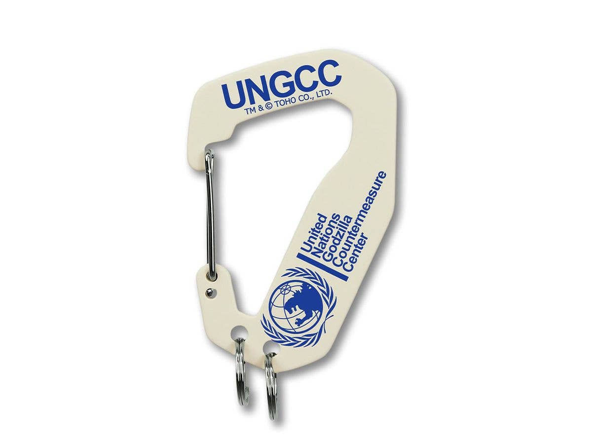 Godzilla: United Nations G Countermeasures Center Metal Carabiner