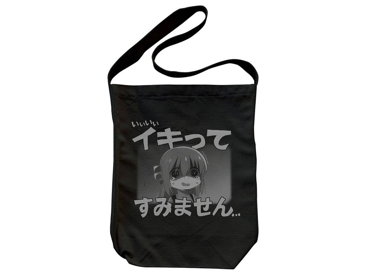 Anime Bocchi The Rock!: Ikitte Sumimasen Shoulder Tote Bag / Black