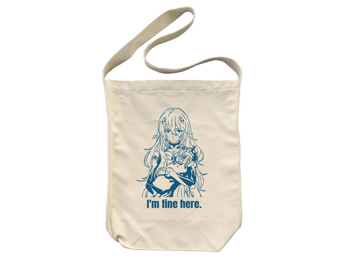Evangelion: Rei Ayanami Shoulder Tote Long Hair Ver. / Natural