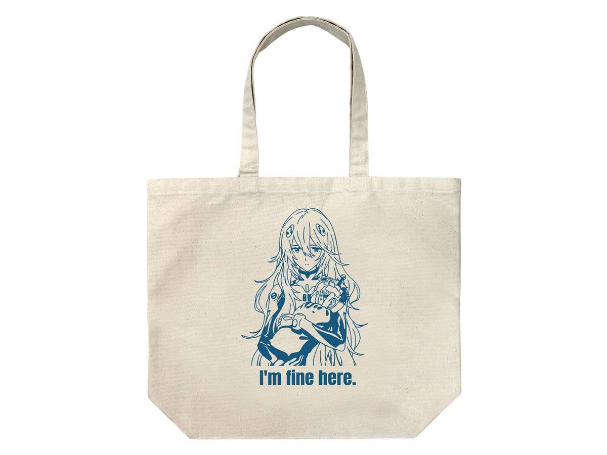 Evangelion: Rei Ayanami Large Tote Long Hair Ver. / Natural