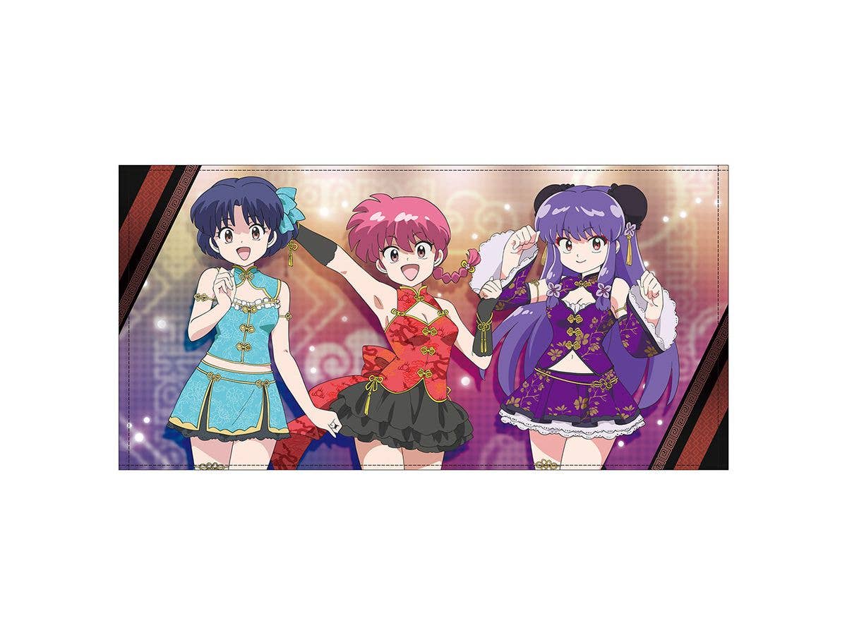 Ranma 1/2: Original Illustration Of Ranma, Shampoo, And Akane 120Cm Big Towel, China x Idol Ver.