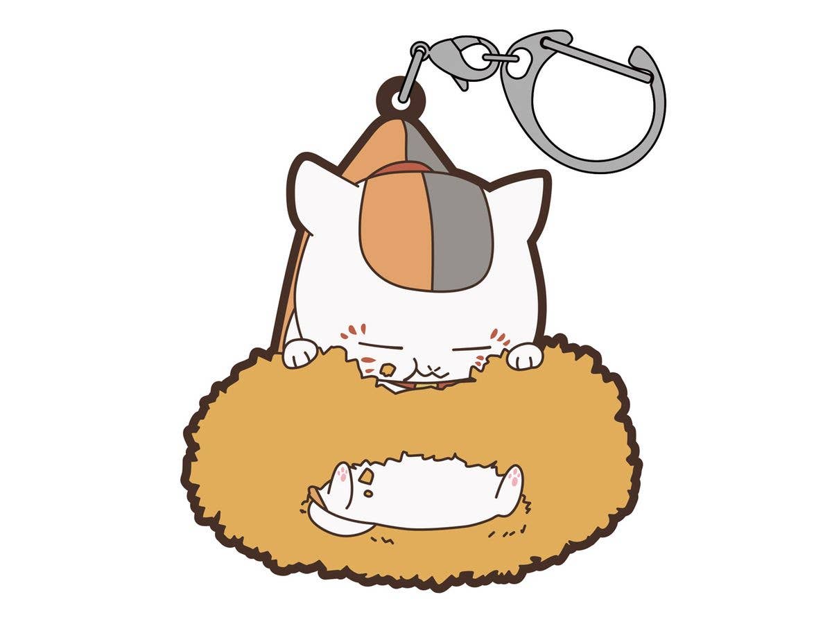 Natsume's Book Of Friends: Squid Ring Munching Nyanko Sensei Tsumamare