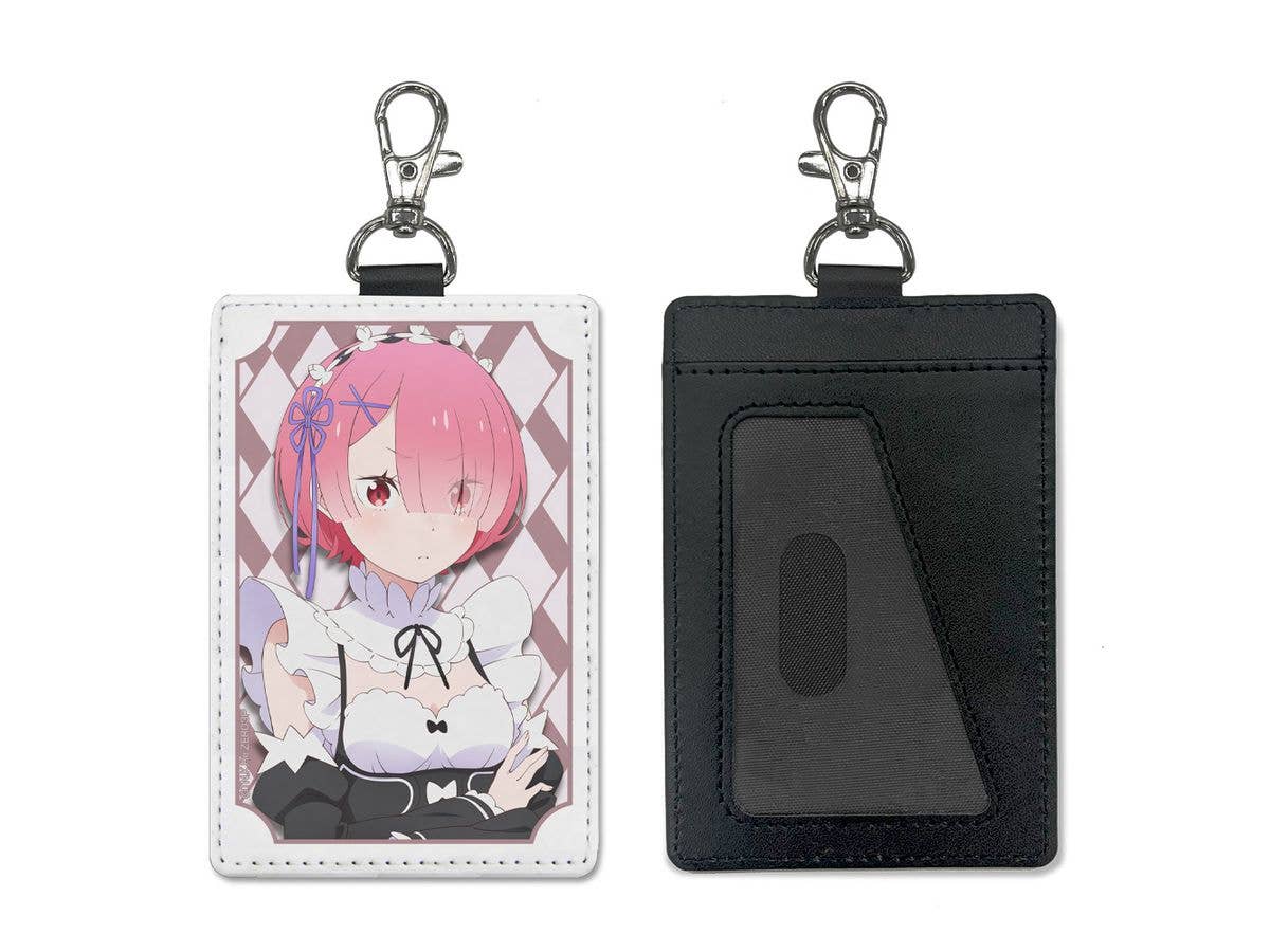 Re:Zero - Starting Life in Another World: Ram Pass Case (with carabiner clip)