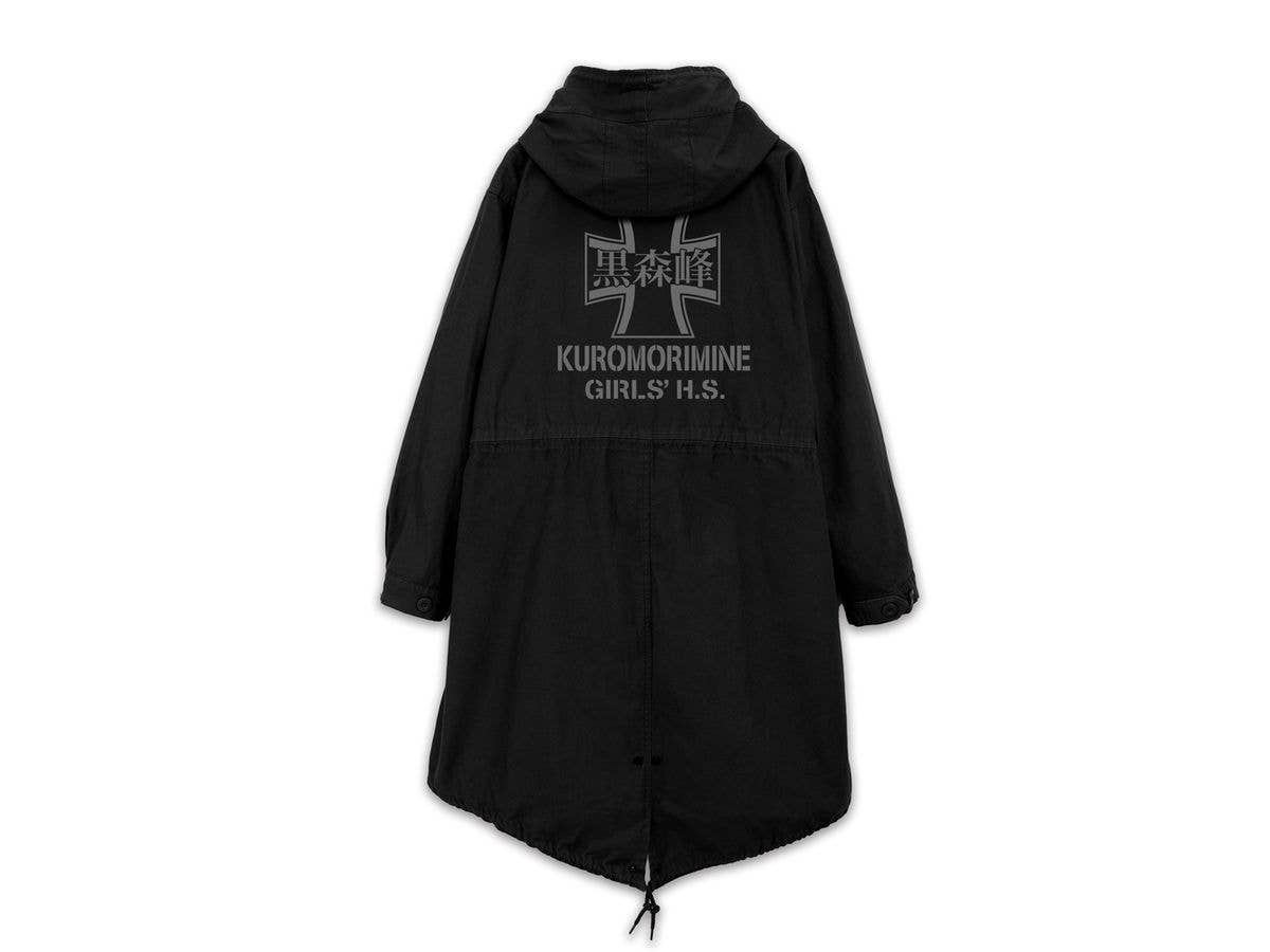 Girls Und Panzer Das Finale: Kuromorimine Girls' Academy M-51 Jacket Ver.3.0 / Black-L