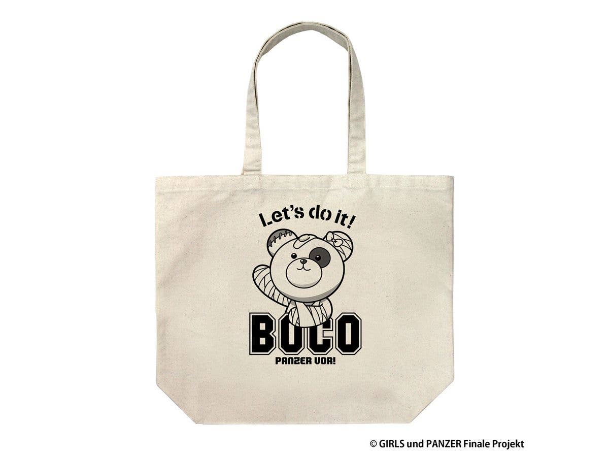 Girls Und Panzer Das Finale: Boko Large Tote Bag / Natural