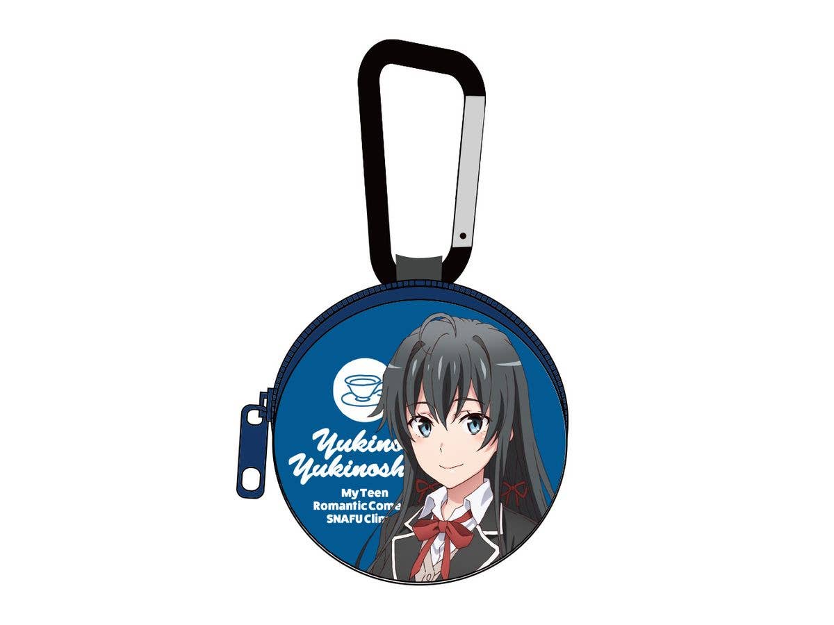 My Teen Romantic Comedy Snafu Complete: Yukinoshita Yukino Mini Pouch With Carabiner