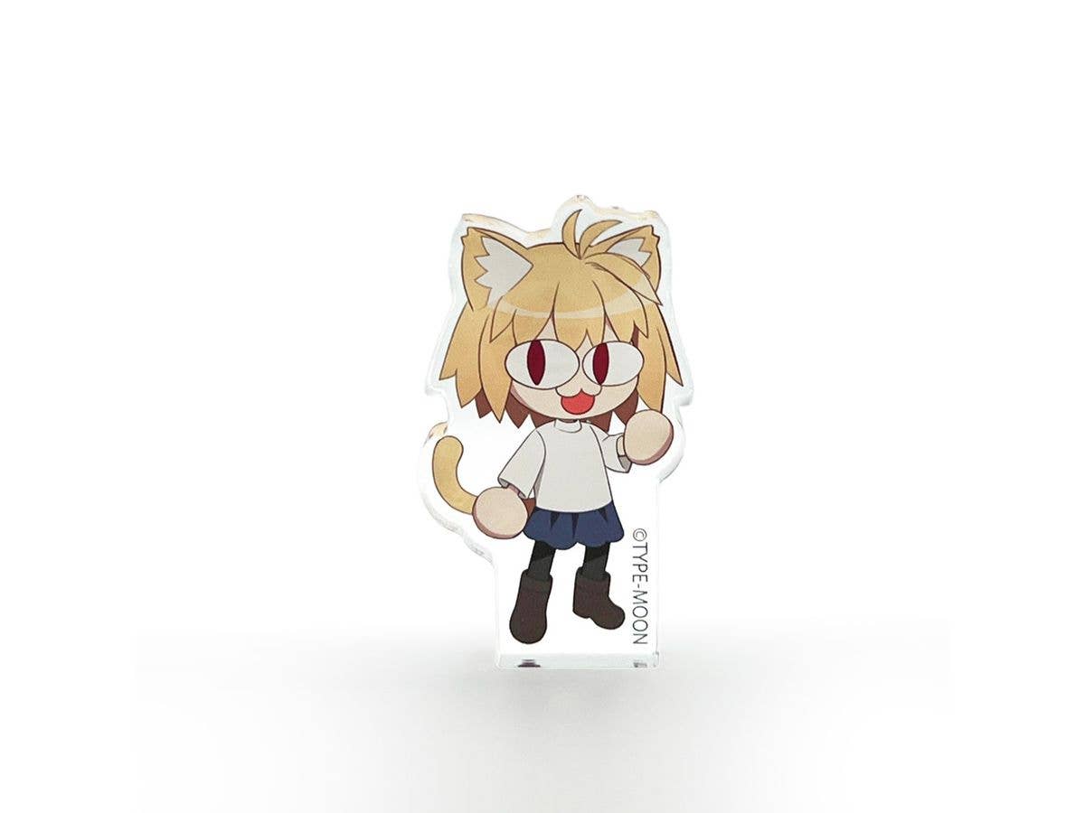 Tsukihime -A Piece Of Blue Glass Moon-: Neko Arc Acrylic Block Figure