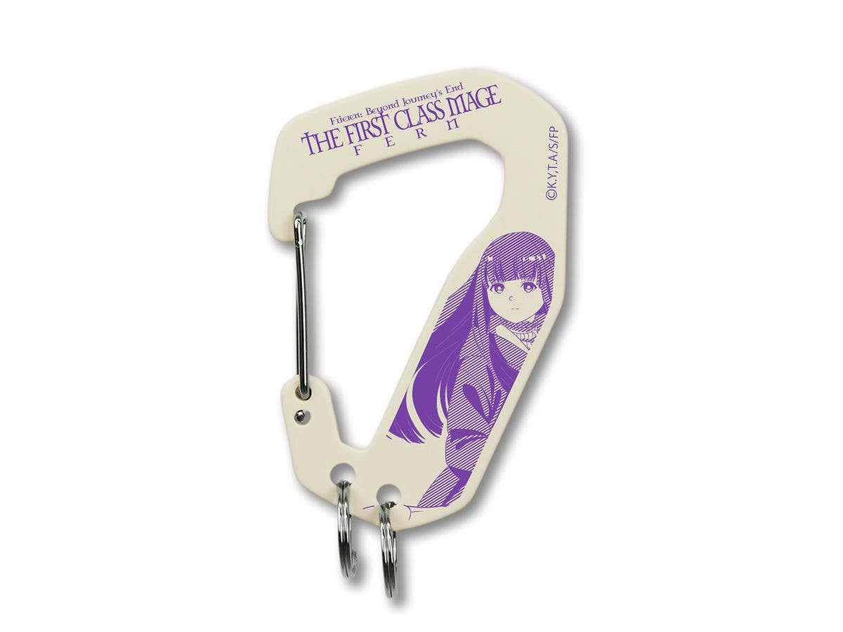 Funeral Of Freiren: Fern Metal Carabiner