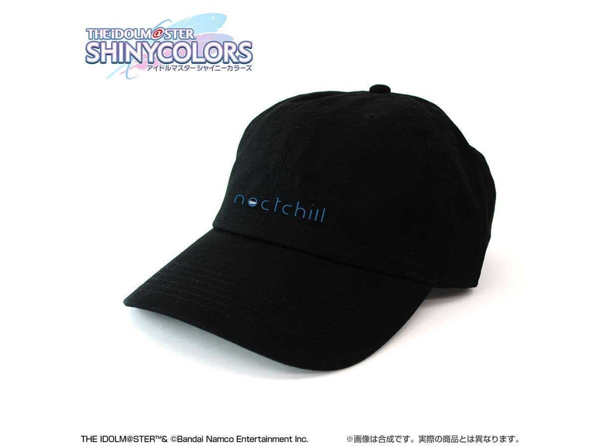 The Idolm@Ster Shiny Colors: 283 Pro Noctil Embroidered Low Cap / Black