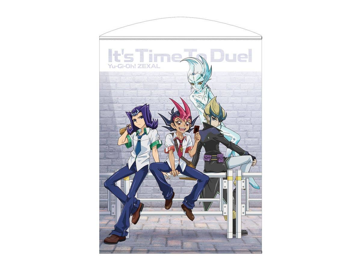 Yu-Gi-Oh! Zexal: Original Illustration Of Yuma, Astral, Ryoga, And Kite 100Cm Tapestry, Off Mode Duelist Ver.