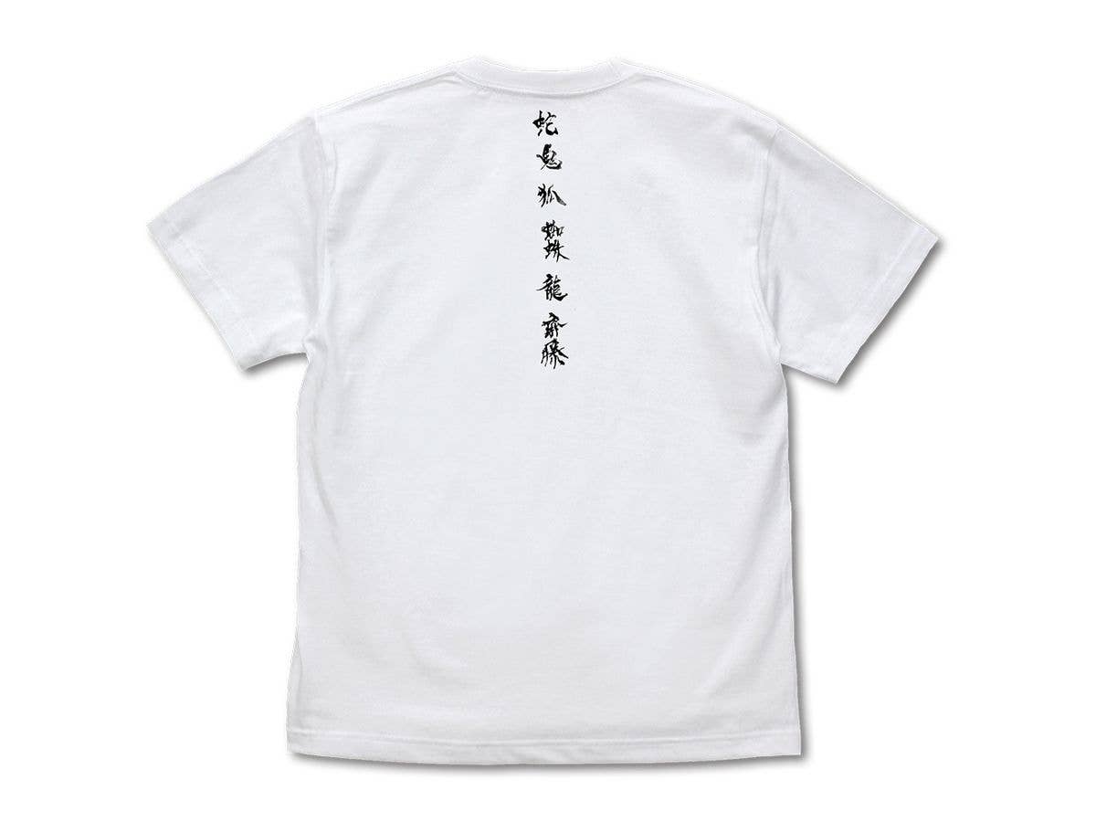 GHOST OF YOTEI: Ghost of YOTEI Wolf T-shirt/WHITE-L