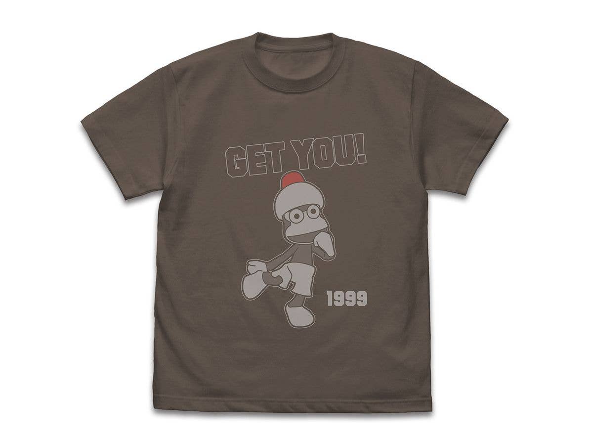 Sarugetchu: Pipozaru Get You! T-Shirt / Charcoal-L