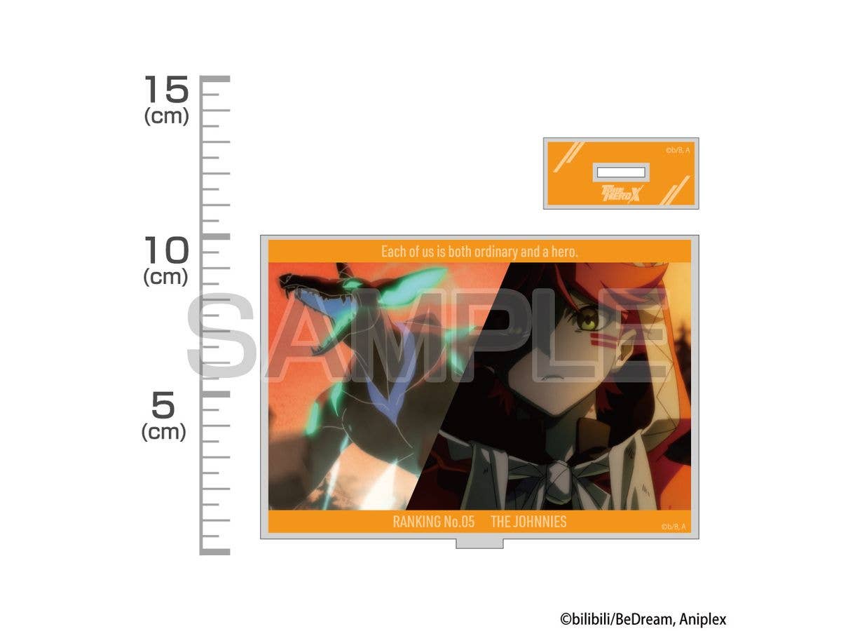 Anime To Be Hero X: Little Johnny & Big Johnny Visual Acrylic Stand
