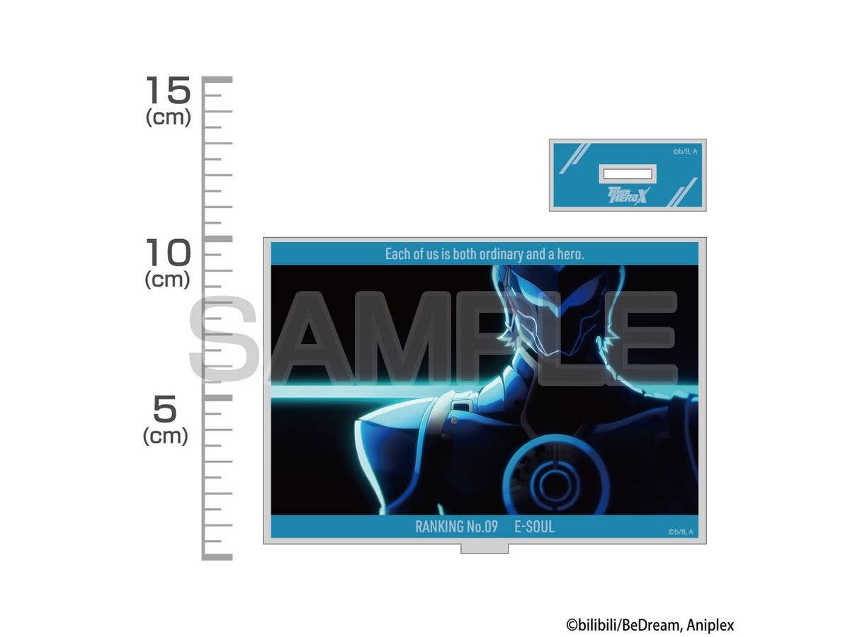 Anime To Be Hero X: Tamashii Den Visual Acrylic Stand