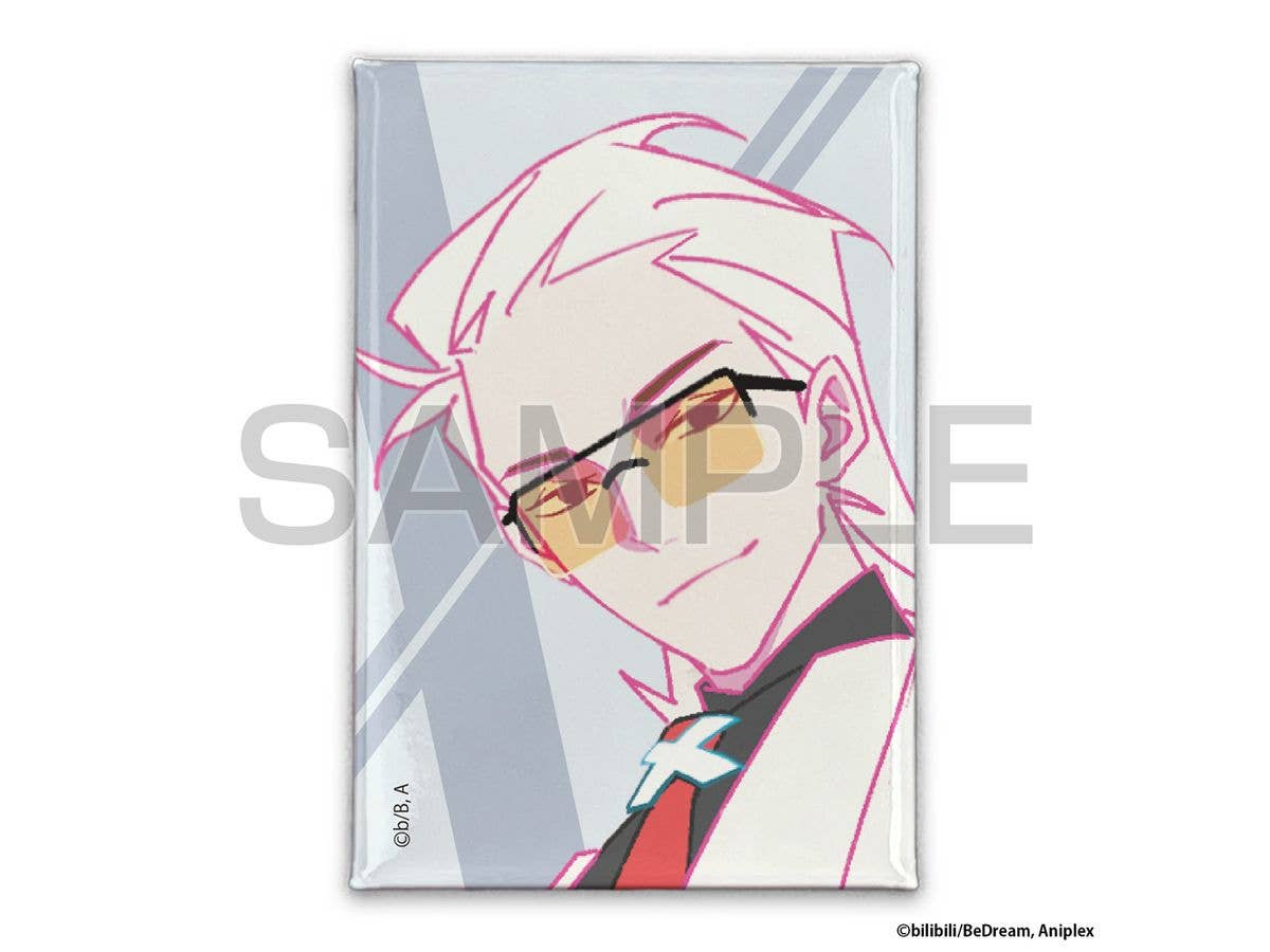 Anime To Be Hero X:X Square Can Badge