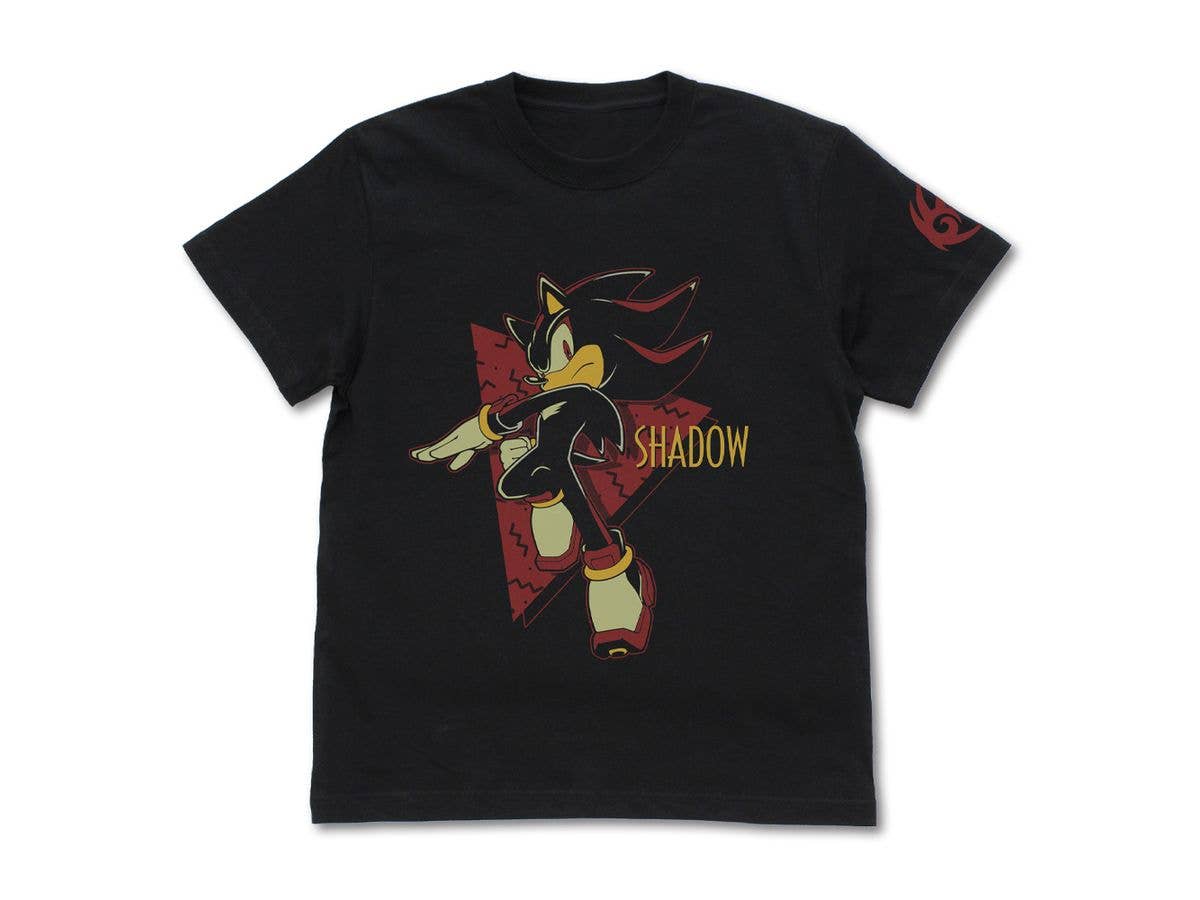 Sonic The Hedgehog: Shadow Retro Pop T-Shirt / Black-L