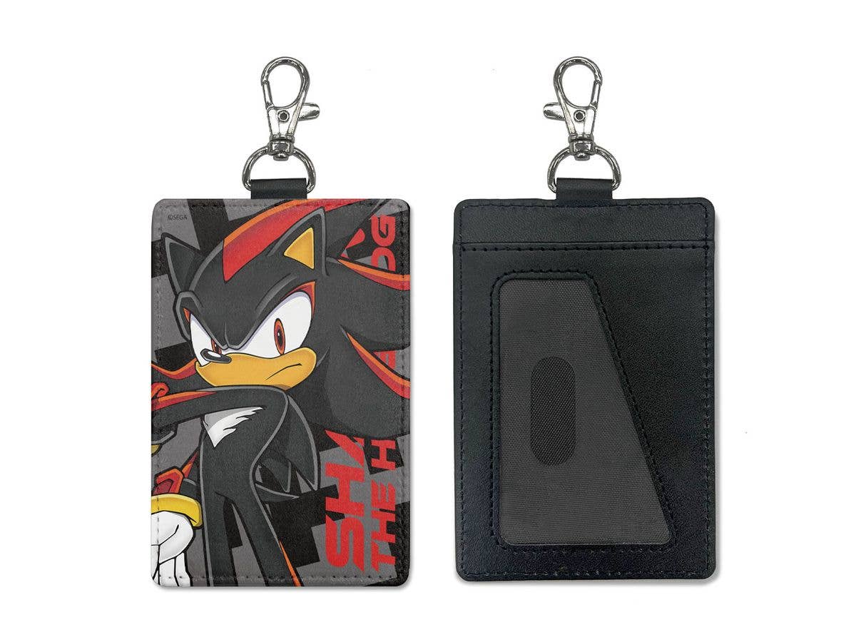 Sonic The Hedgehog: Shadow The Hedgehog Pass Case (With Snap Hook)
