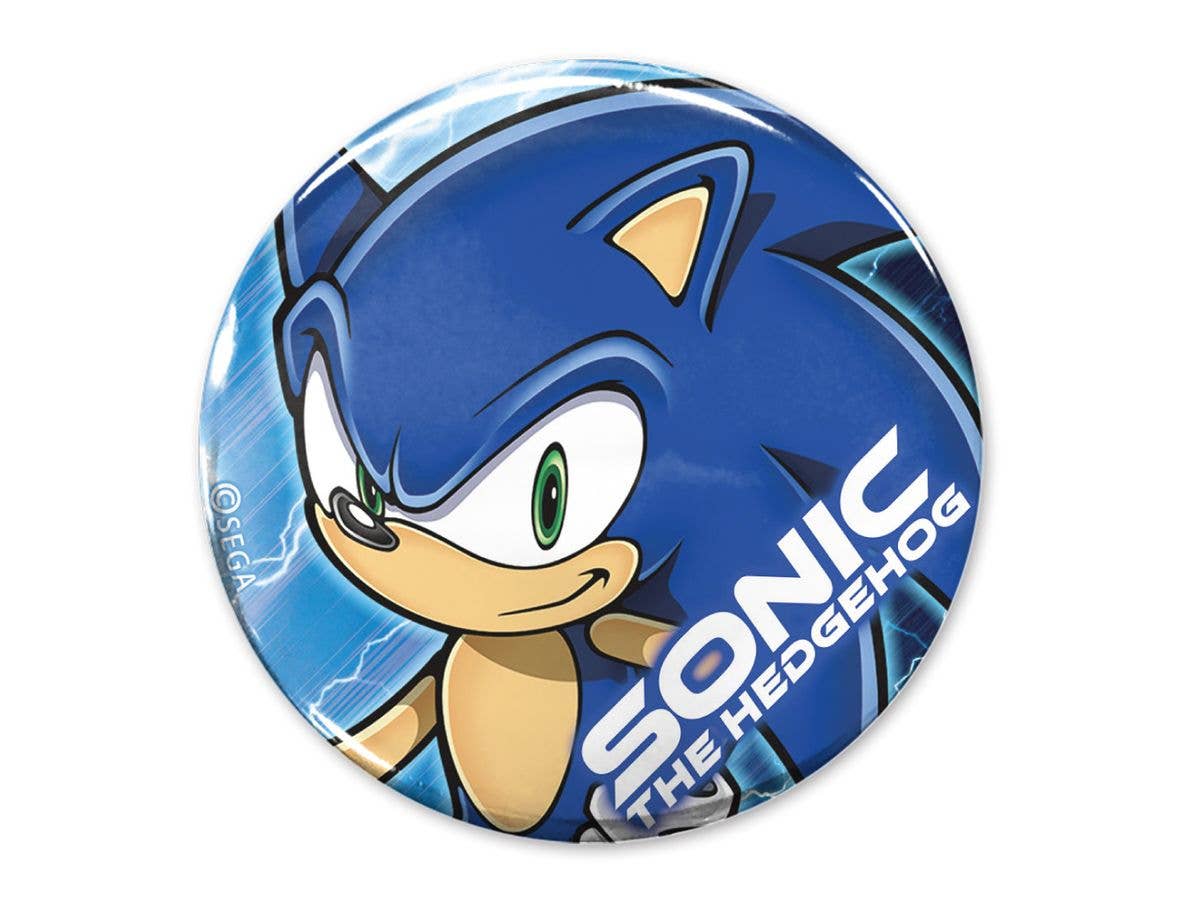 Sonic The Hedgehog: Sonic The Hedgehog 65mm Button Badge