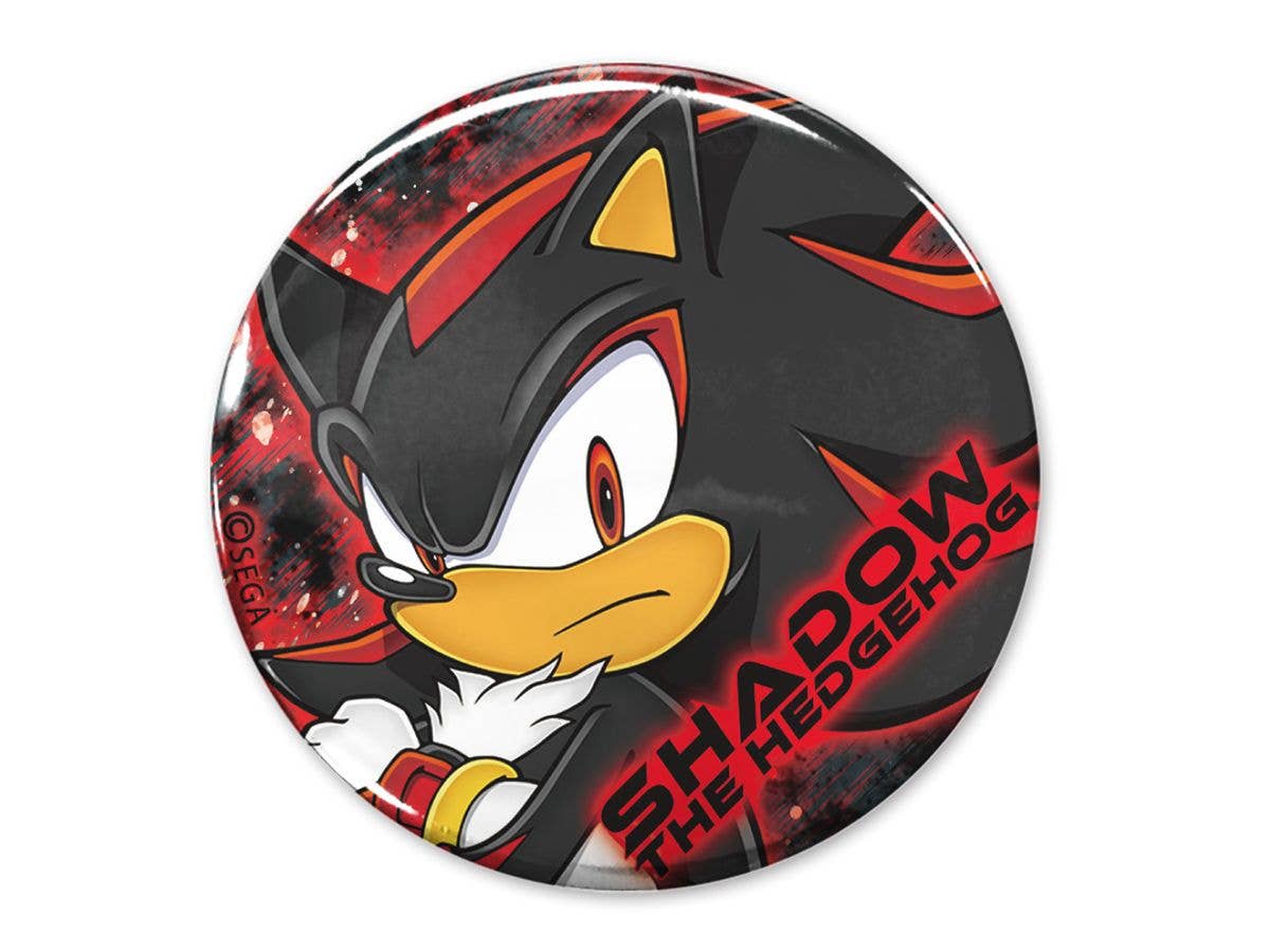 Sonic the Hedgehog: Shadow, the Ultimate Life Form 65mm Pin Badge