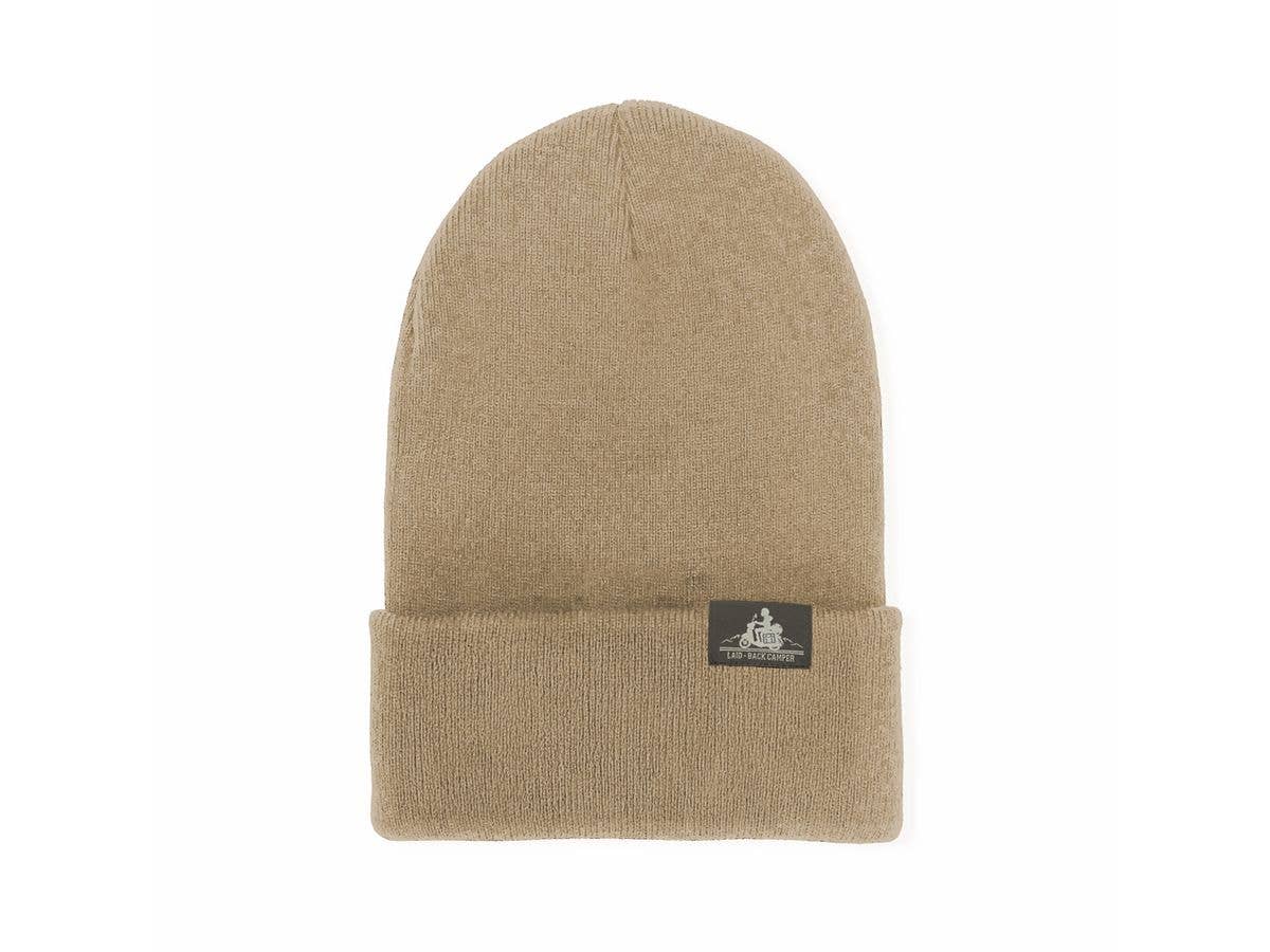 Laid-Back Camp Season 3: Silhouette Bike Shima Rin Knit Cap / Khaki