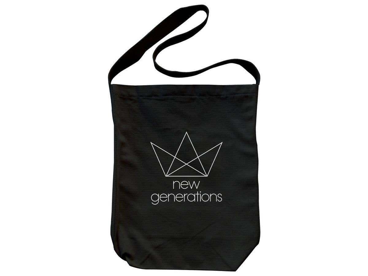 The Idolm@Ster Cinderella Girls: New Generations Logo Shoulder Tote Bag / Black