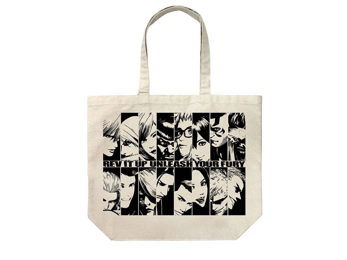 Garou Densetsu City Of The Wolves: Large Tote Bag / Natural