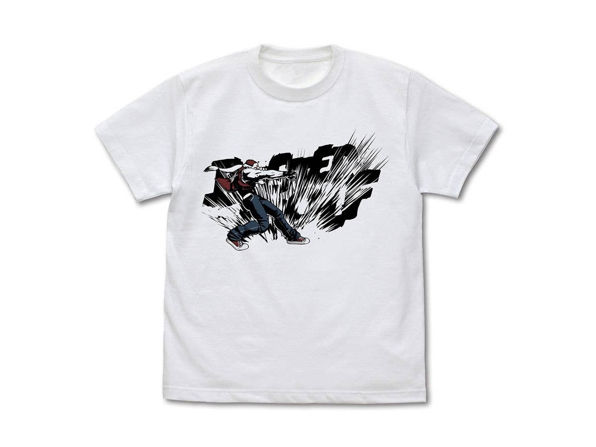 The King Of Fighters XV: Buster Wolf T-Shirt / White-M