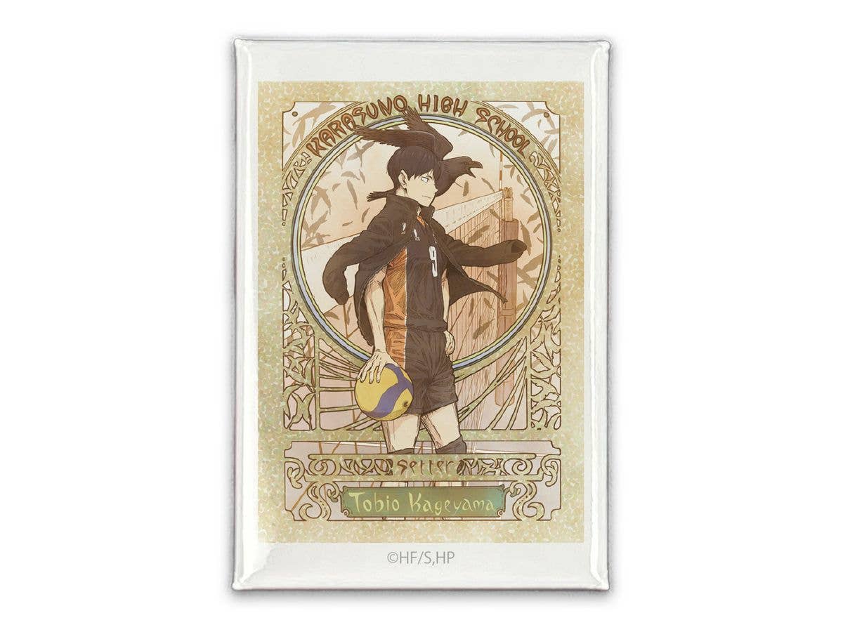 Haikyu!!: Kageyama Tobio Square Can Badge Flight Ver.