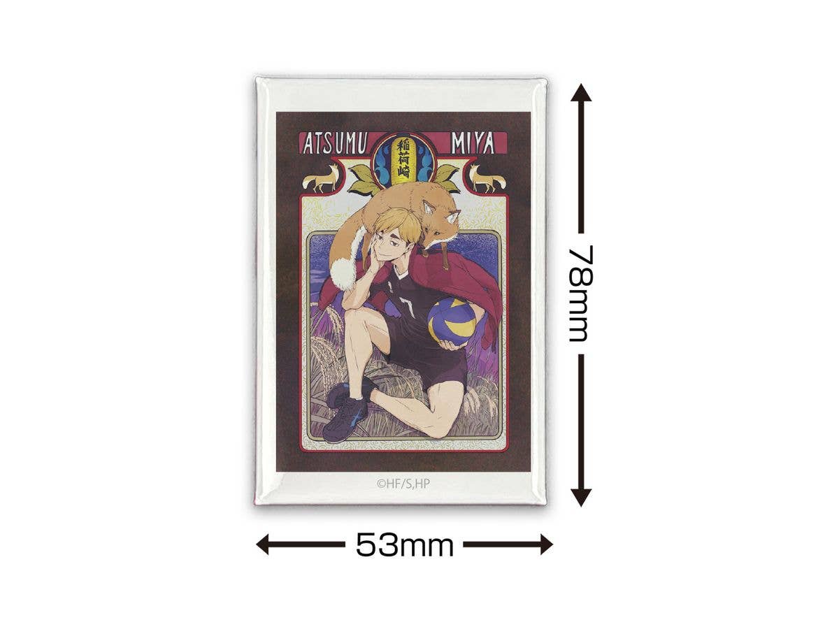 Haikyu!!: Miya Atsumu Square Can Badge Flight Ver.