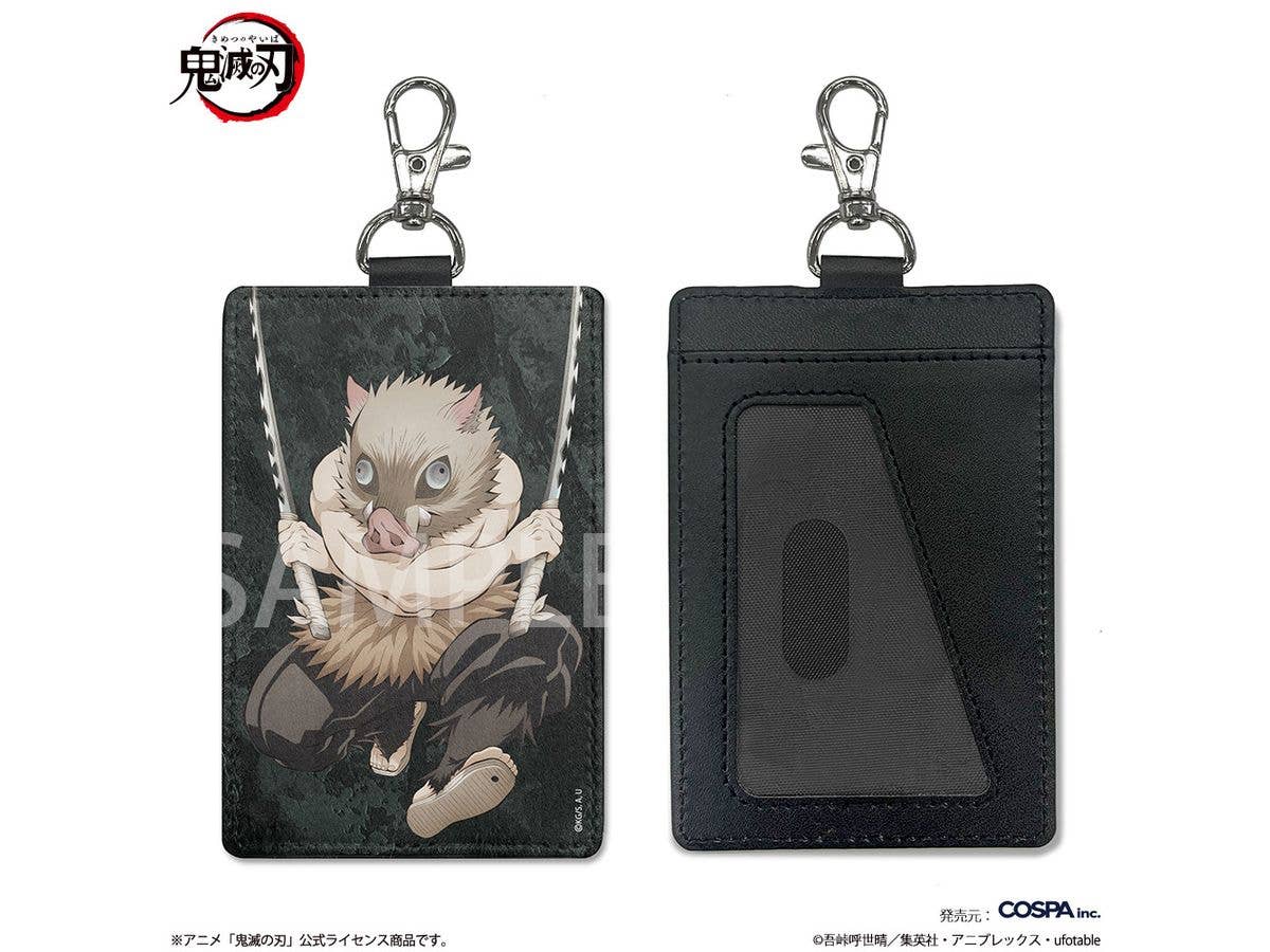 Demon Slayer: Inosuke Hashibira Pass Case (With Lobster Claw)