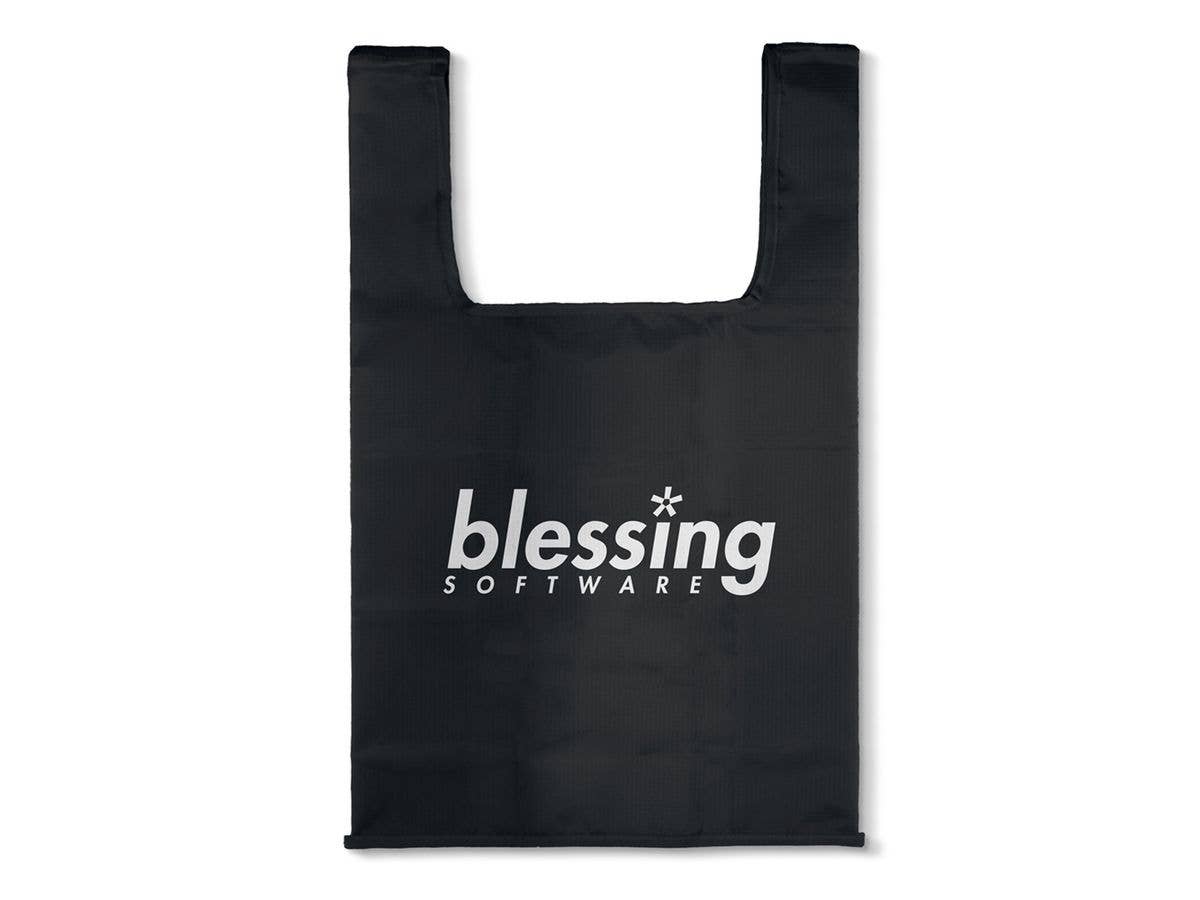 Saekano: How To Raise A Boring Girlfriend Fine: Blessing Software Logo Eco Bag / Black