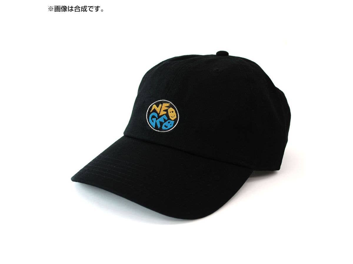 Neogeo Embroidered Low Cap / Black