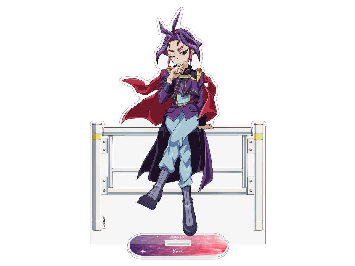 Yu-Gi-Oh! Arc-V: Original Illustration Yuri Acrylic Stand (Large) Off Mode Duelist Ver.