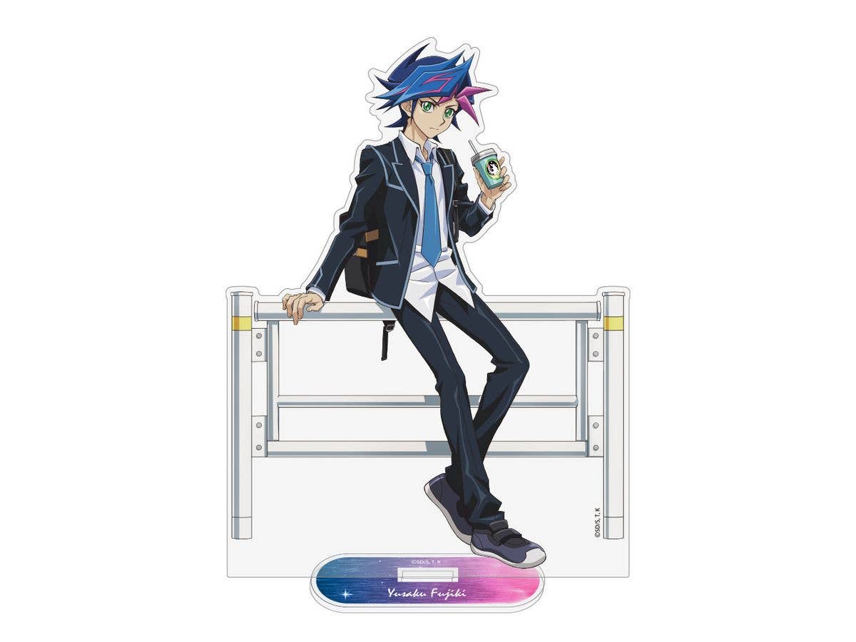 Yu-Gi-Oh! Vrains: Original Illustration Of Yusaku Fujiki Acrylic Stand (Large) Off Mode Duelist Ver.