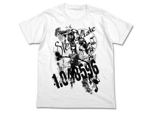 STEINS;GATE: Steins;Gate Collage T-Shirt / WHITE-S