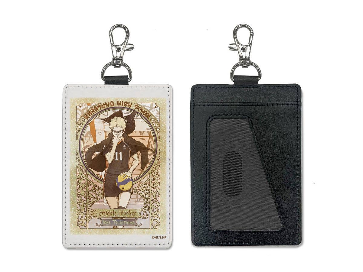 Haikyu!!: Tsukishima Kei Pass Case (With Snap Hook) Flight Ver.