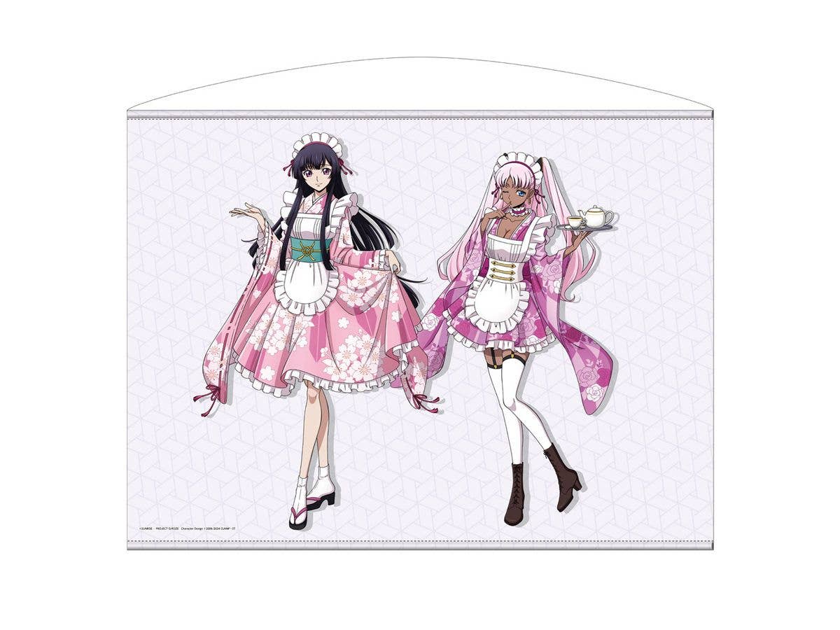 Code Geass: Rose Of The Recapture: Original Illustration Of Sakuya & Catherine 100Cm Tapestry, Japanese Maid Ver.