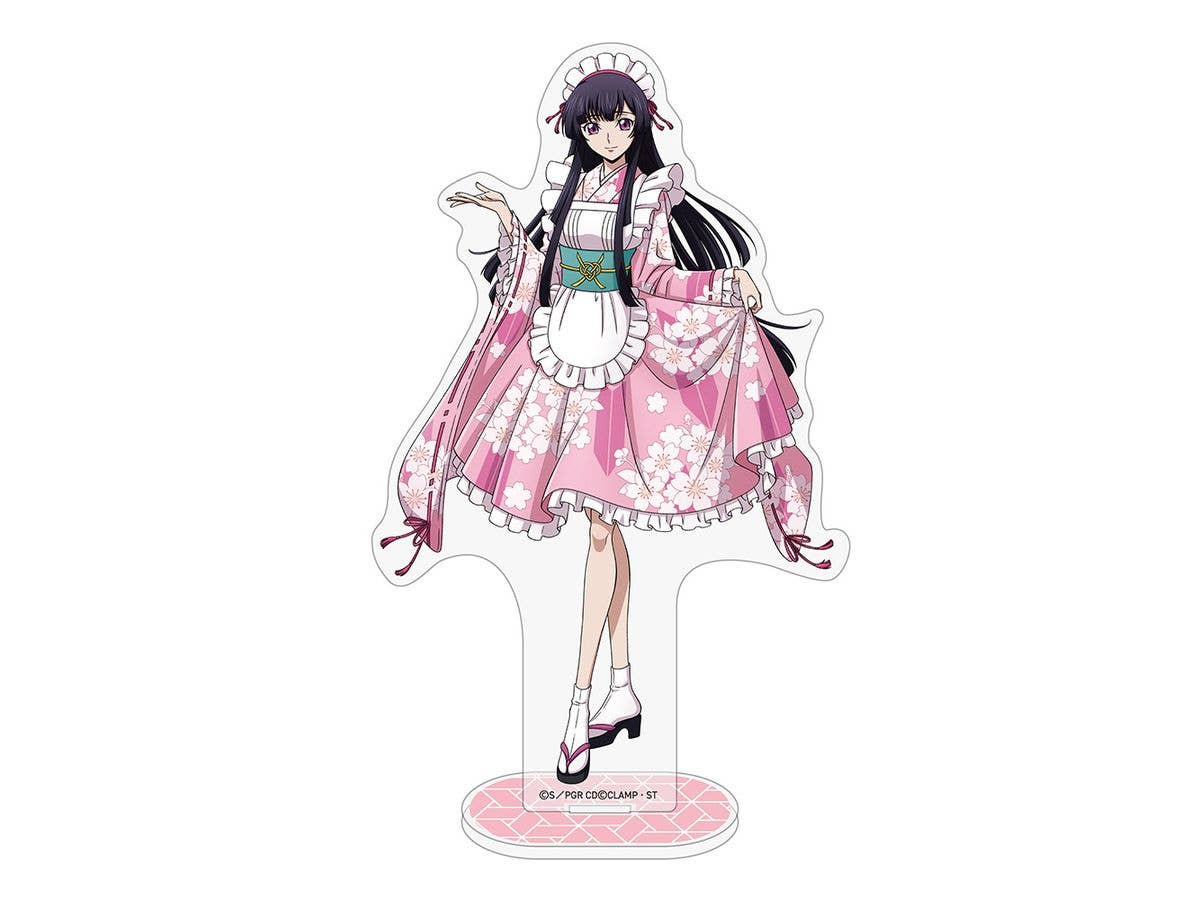 Code Geass: Rose Of The Recapture: Original Illustration Of Sumeragi Sakuya Acrylic Stand (Large) Japanese Maid Ver.