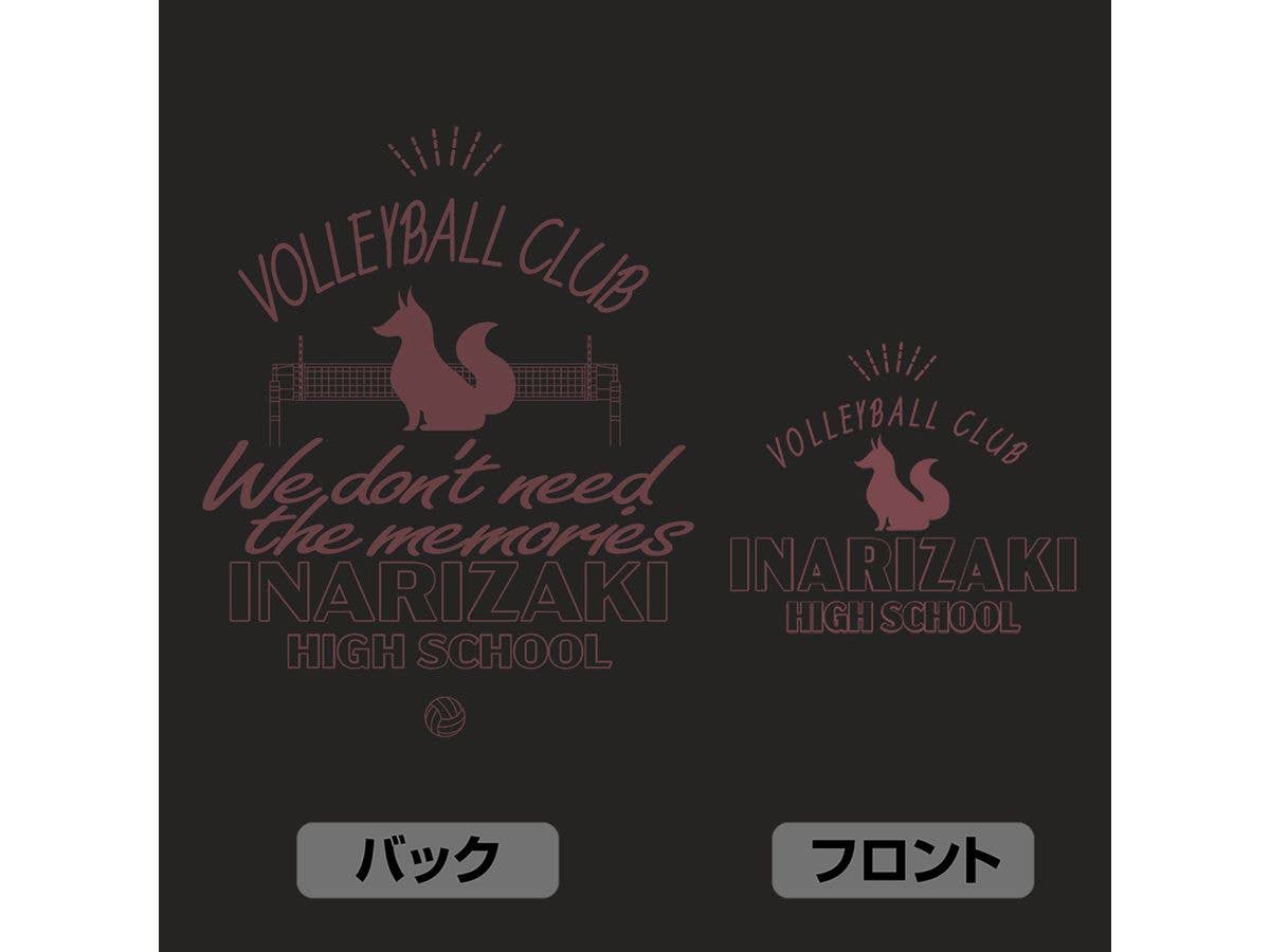 Haikyu!!: Inarizaki High School Volleyball Club Zip Hoodie Ver.2.0 / BLACK-XXL