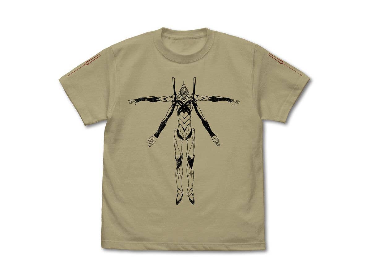 Evangelion: Evangelion Unit 13 T-Shirt / Sand Khaki-L