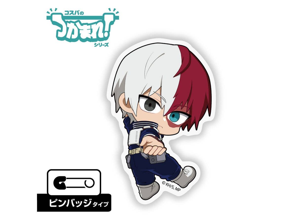 My Hero Academia: Catch Me! Shoto Todoroki (Pin Badge)